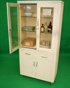 Dressed Period Hospital Cabinet