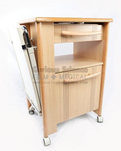 Hospital bed side cabinet