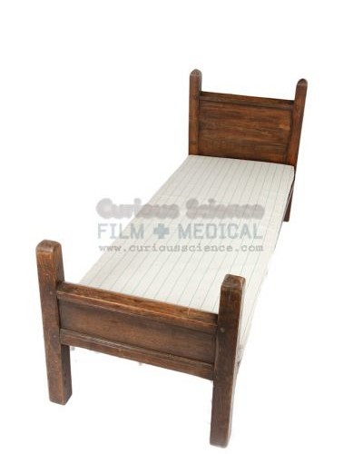 Wooden Monastry Bed  Linen Priced Separately	