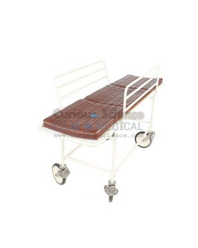 Period Body Trolley with Brown Cushion