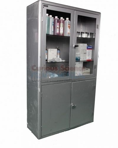 Double Fronted Hospital Cabinet with soft dressing