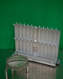 Laboratory Stand and Table Top Magnifier
