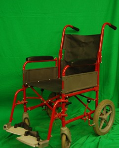 Wheelchair Red and Black