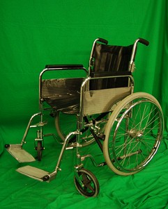 Chrome Wheelchair