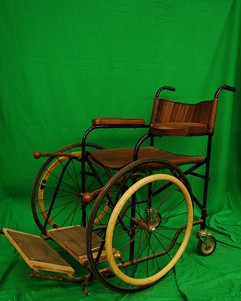 Period Canvas Wheelchair