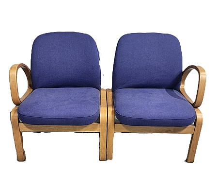 Blue Waiting Room Chairs Priced Individually 