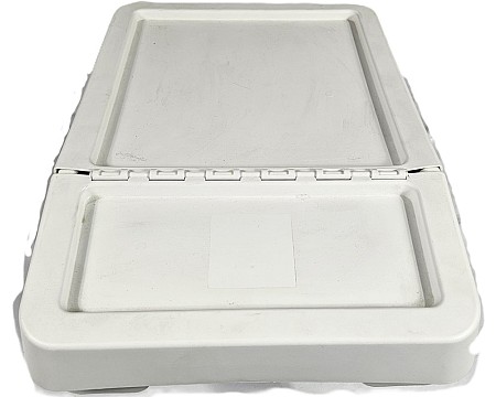 White Large Container With Lid