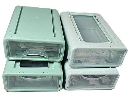 Green Storage Containers Dressed ( Priced Individually)