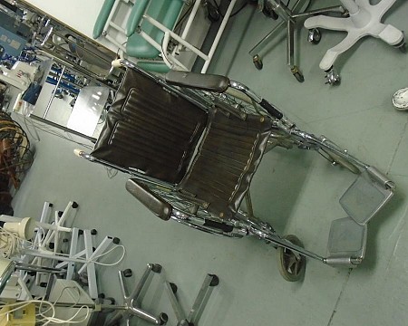 Brown wheelchair 