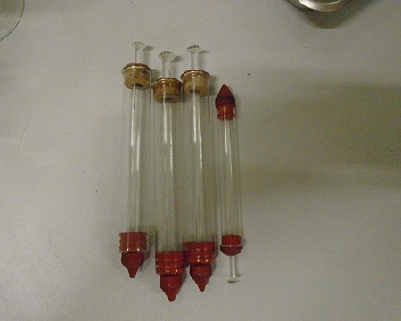 Period Glass Syringe