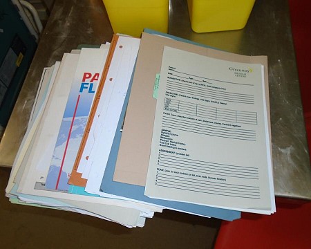 Bumph Folders/paperwork