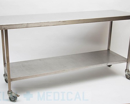 Laboratory Table On Wheels 