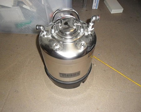 S/s sterilizer canister 