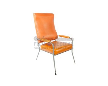 High Back Patient Chair Orange