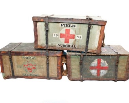 Period Field Dressing Cases