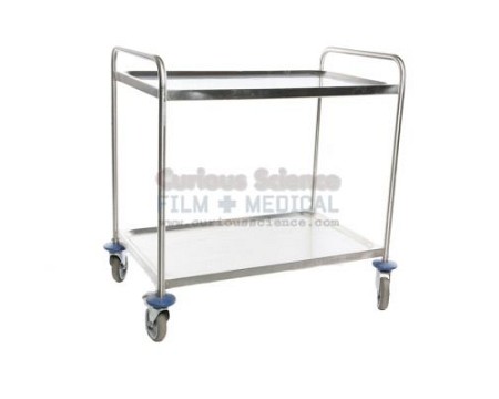 Hospital Trolley in Stainless Steel