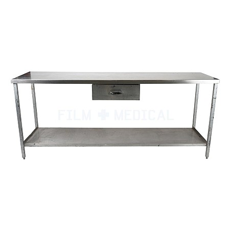 Metal Laboratory Table With Drawer