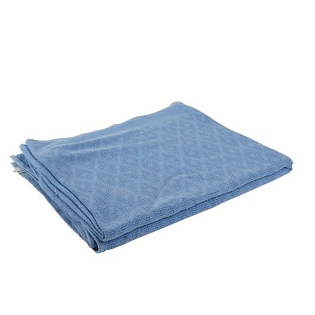 Blue Blanket Diamond Pattern