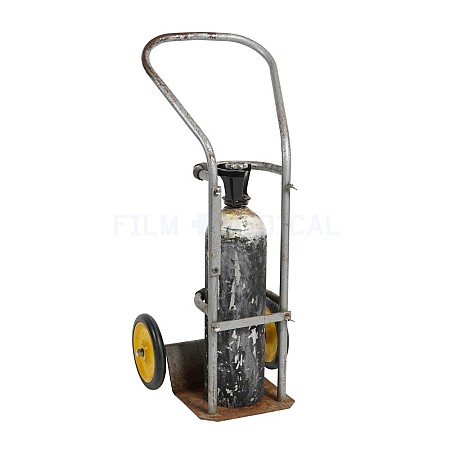 Oxygen Tank With Trolley 