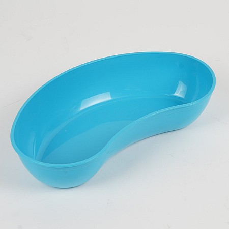 large Blue Kidney Dish