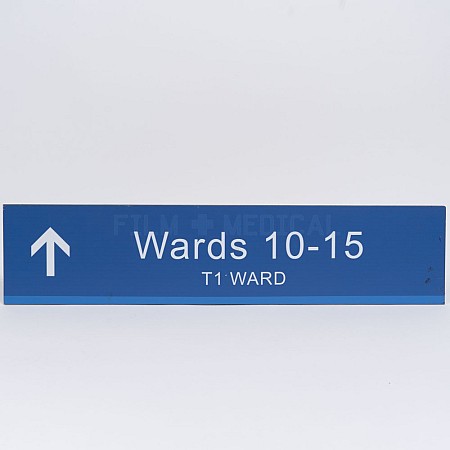 Hospital Signs Ward 10-15 T1 Ward