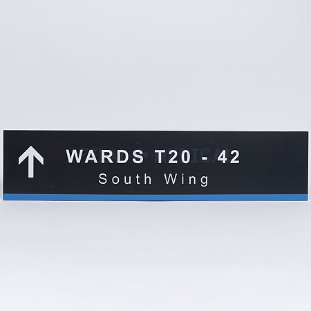 Hospital Signs Wards T20- 42 South Wing