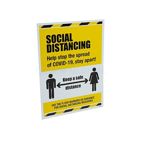 Social Distancing Sign 30x40