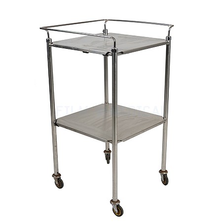 Square Metal Trolley With Rail