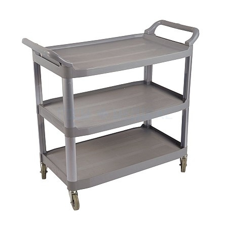 Three Tier Grey Trolley