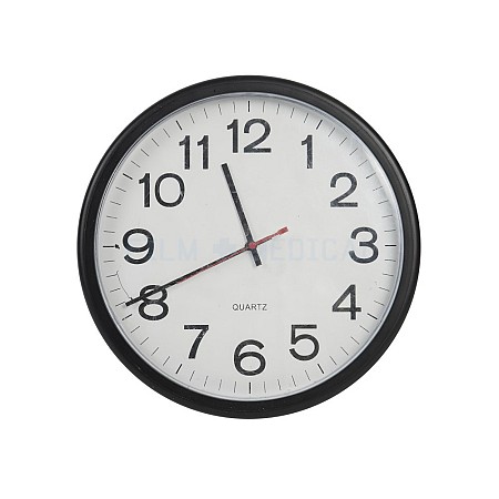 Black Round Clock