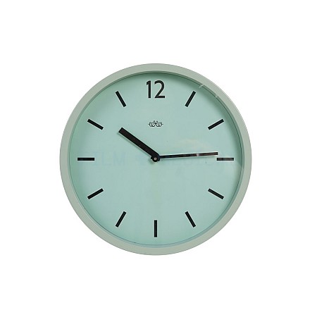 Green Modern Round Clock