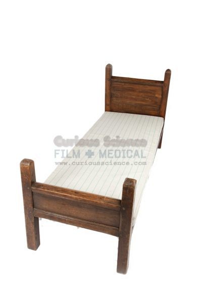 Wooden Monastry Bed  Linen Priced Separately	