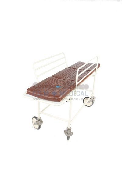 Period Body Trolley with Brown Cushion