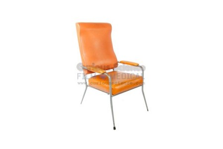 High Back Patient Chair Orange