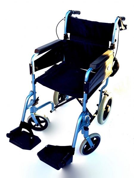 Wheelchair with handle brake system