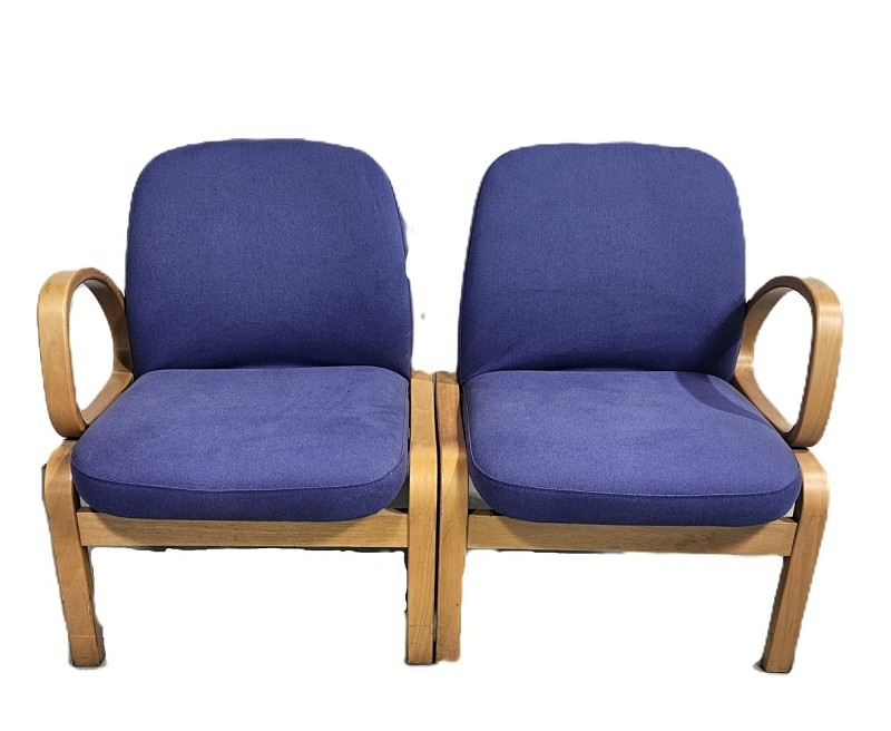 Blue Waiting Room Chairs Priced Individually 