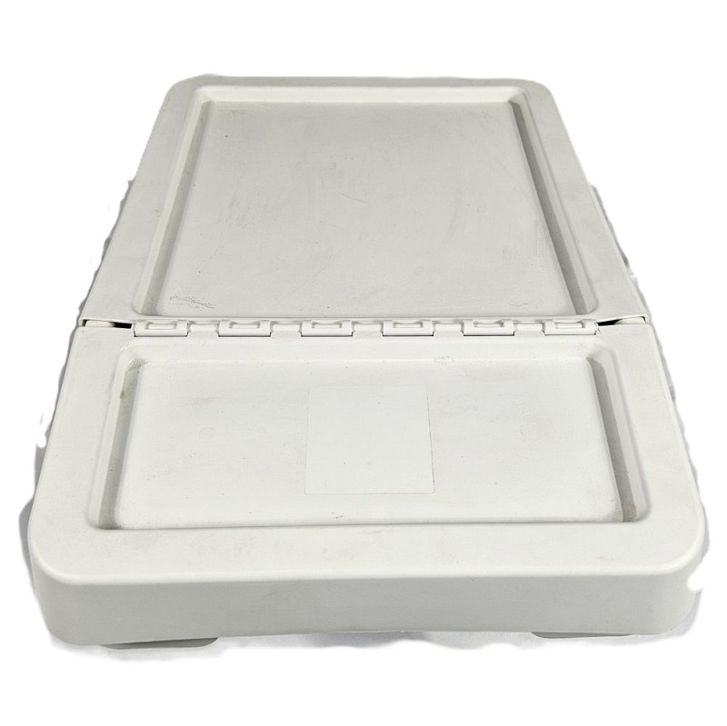 White Large Container With Lid