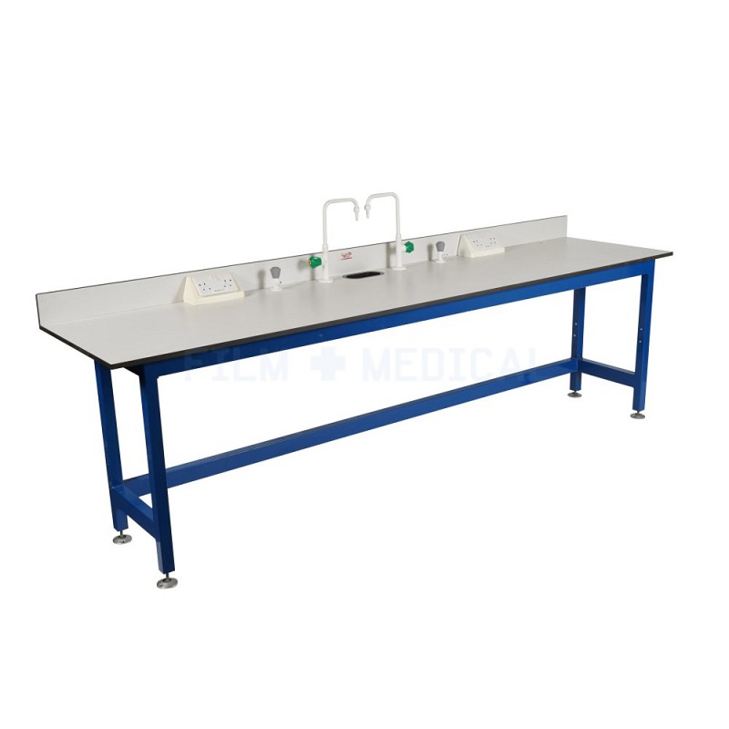 Lab Table 2 Parts With Gas Taps