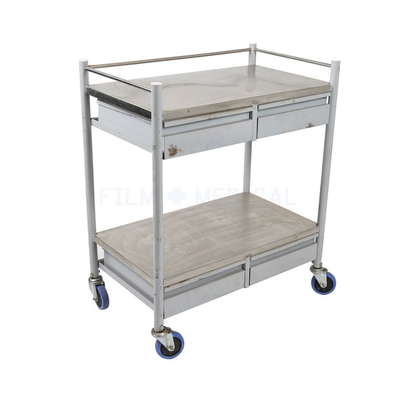 Rectangular Trolley 2 Drawers