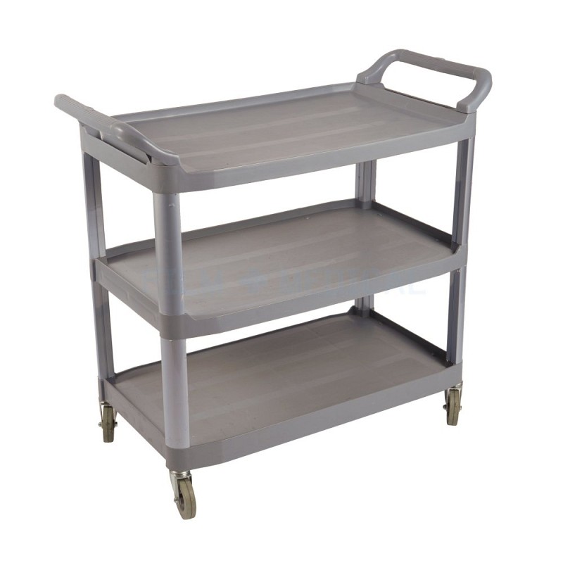 Three Tier Grey Trolley