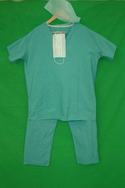 Green Surgical Scrubs Set